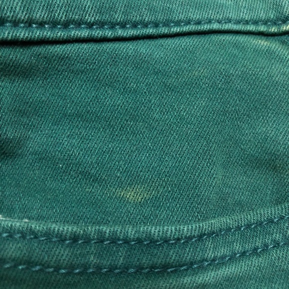 Gap Denim Legging Kelly Green size 6 - Picture 4 of 6